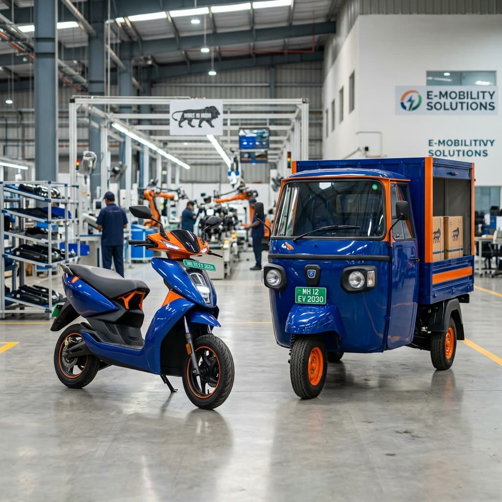 Electric vehicles and solutions by Satviga