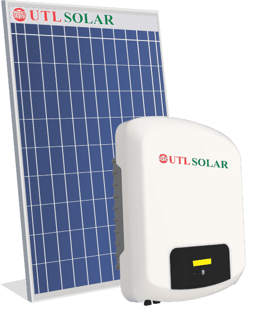 UTL On-Grid Solar Inverter and Solar Panel Kit